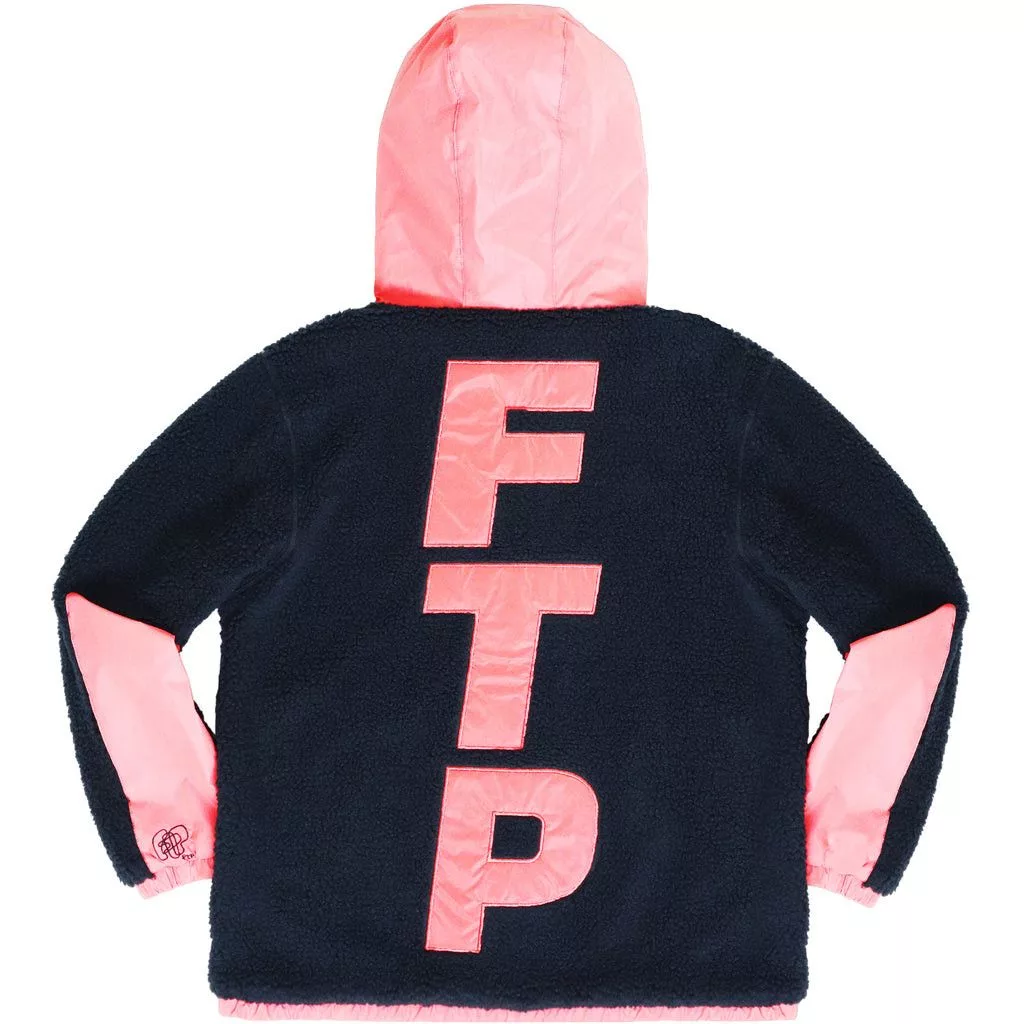 Fuck The Population Light Jackets Fuck The Population FTP - REFLECTIVE POLAR FLEECE JACKET Blue
