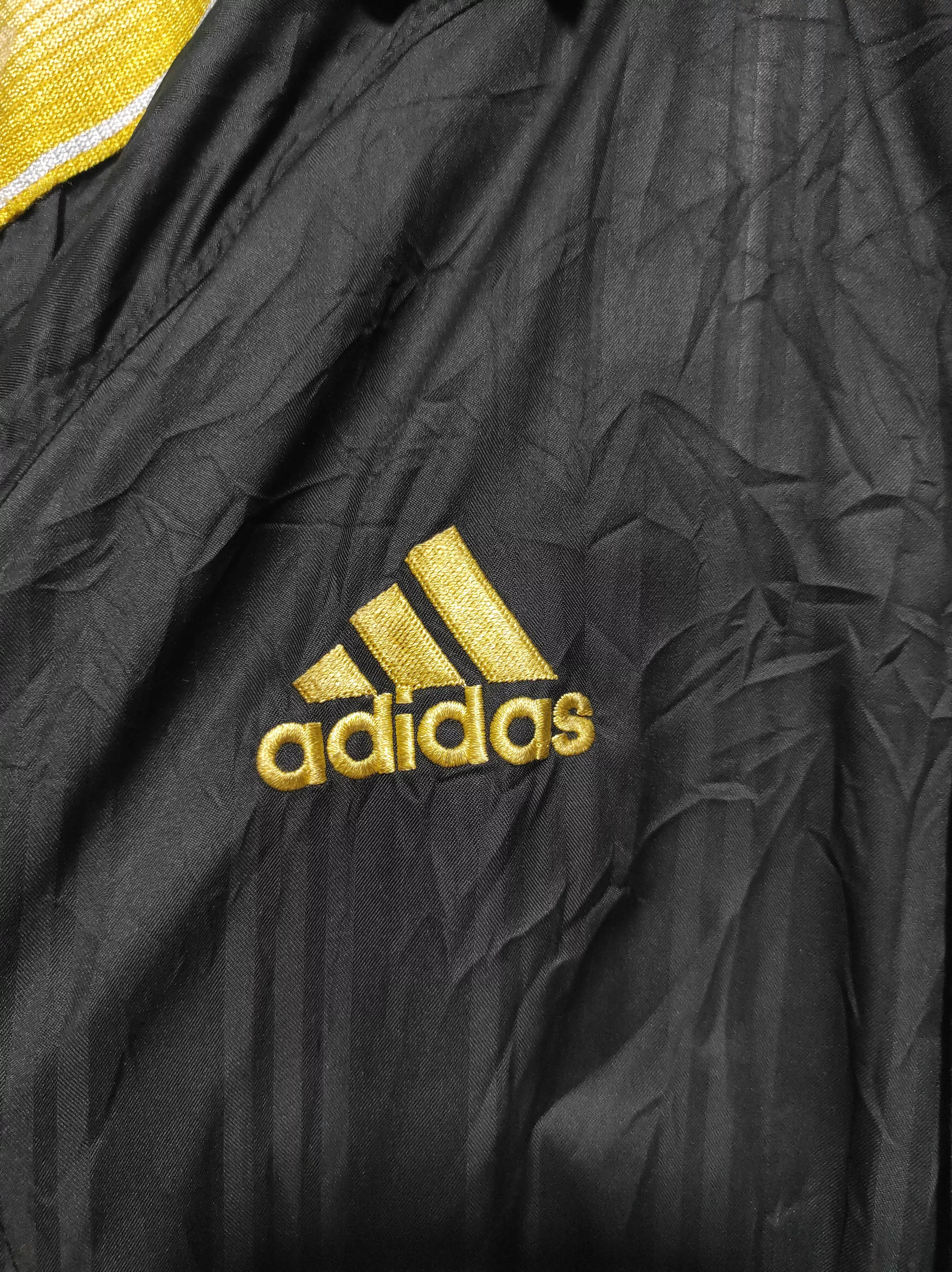Adidas Heavy Coats Vintage Adidas Long Jacket Black