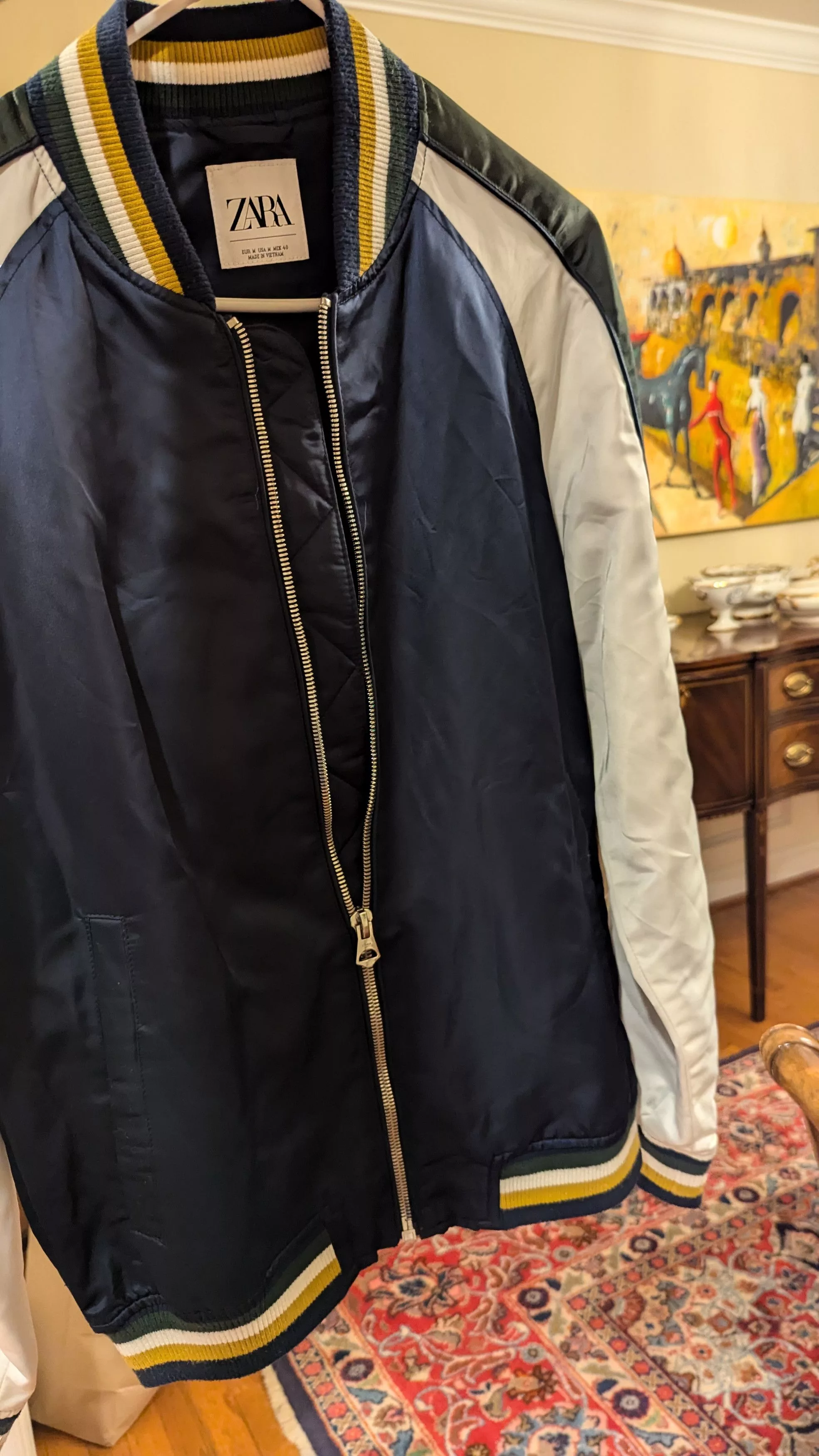 Zara Bombers Zara Multi-Color Bomber Jacket