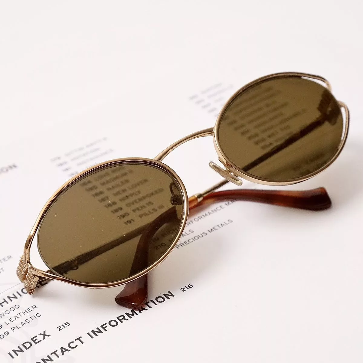 Miu Miu Sunglasses MIU MIU 0MU 52YS SUNGLASSES Multi