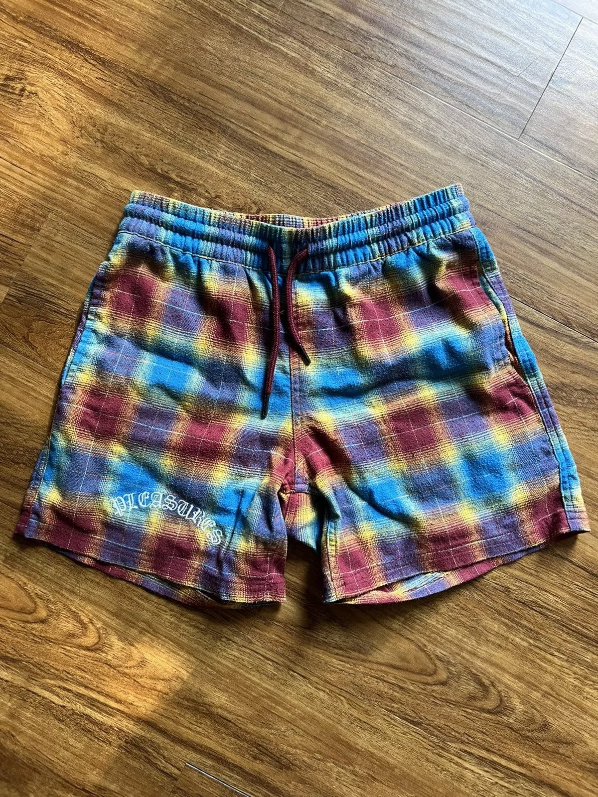 Pleasures Shorts Pleasures Shadow Plaid Shorts SS19 Multi Streetwear