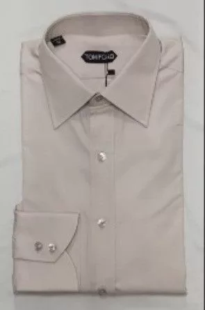 Tom Ford Shirts Button Ups Tom Ford o1loc1c0724 94S1JE Shirt in Beige