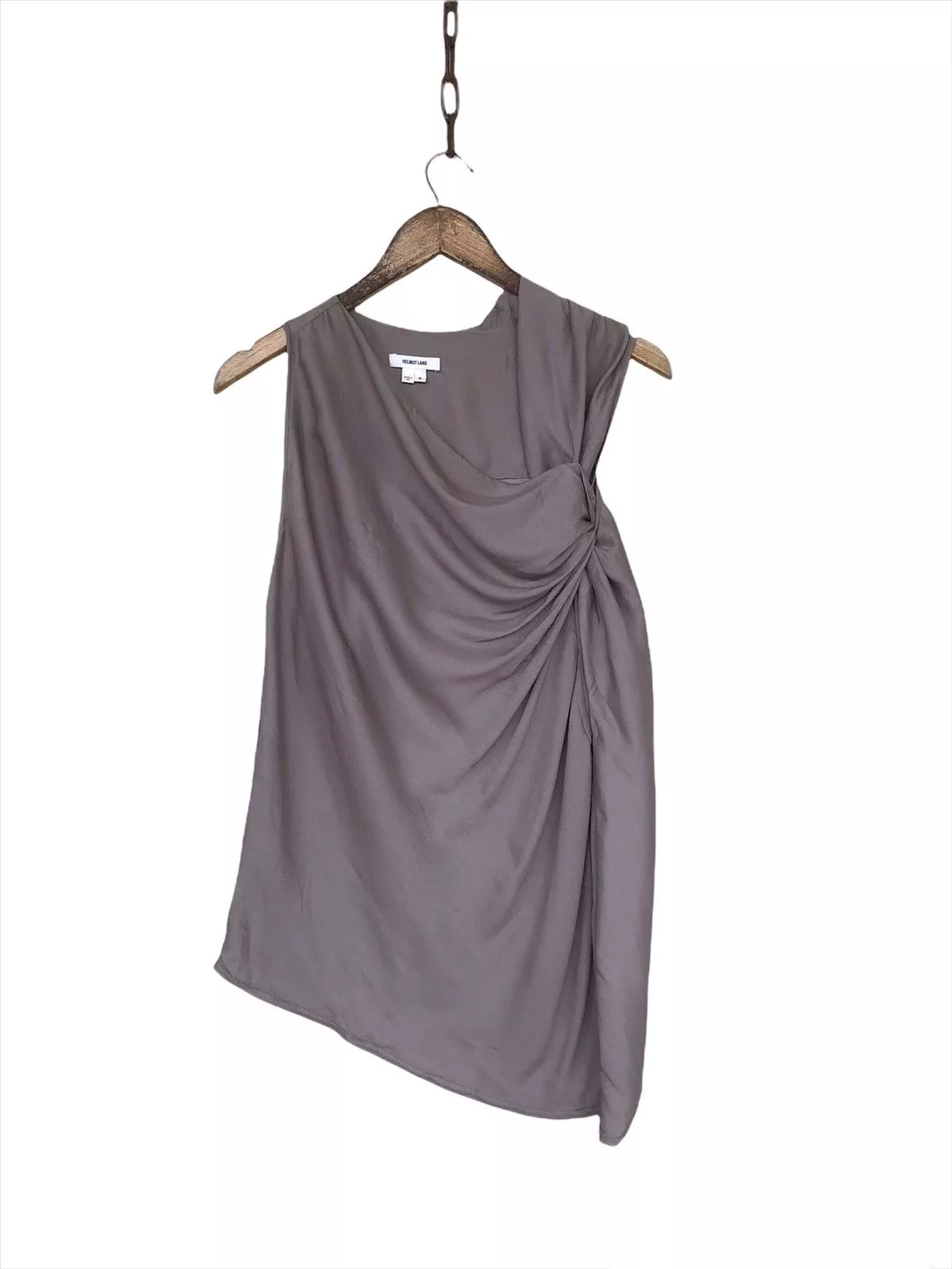 Helmut Lang Mini Dresses Helmut Lang Silk Shirt Multi Avant-Garde