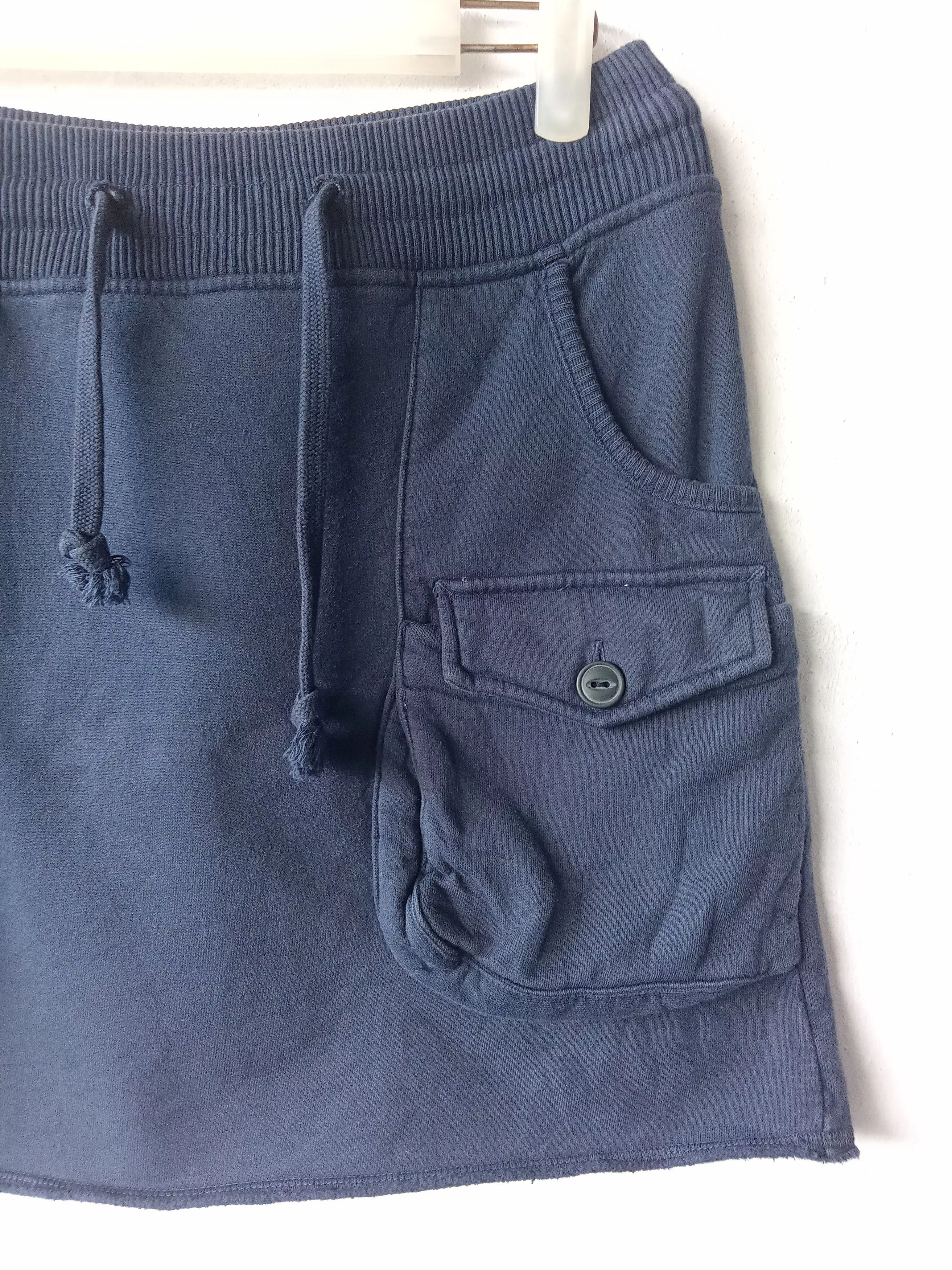 Chums Mini Skirts Chums × Designer Chums Multipocket Sweat Skirt Blue