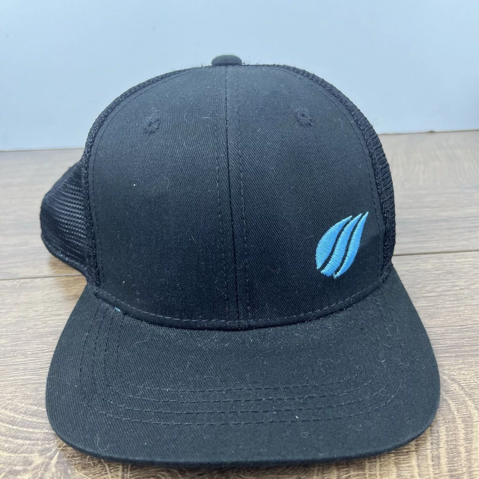 Other Hats Other Blue Wave Hat Blue Wave Adjustable Hat Black Hat Adult Fit B