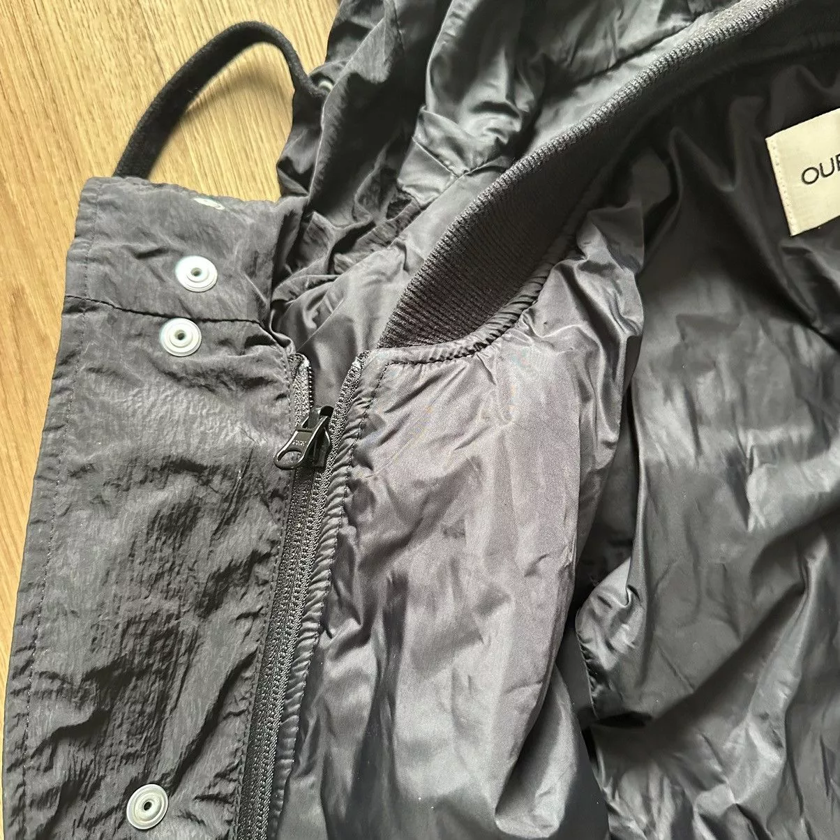 Our Legacy Parkas Our Legacy Black Wave coat