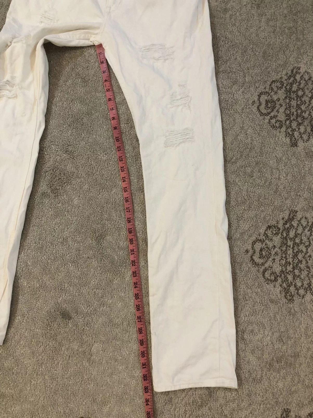 Guess Denim Guess Distressed Denim jeans White