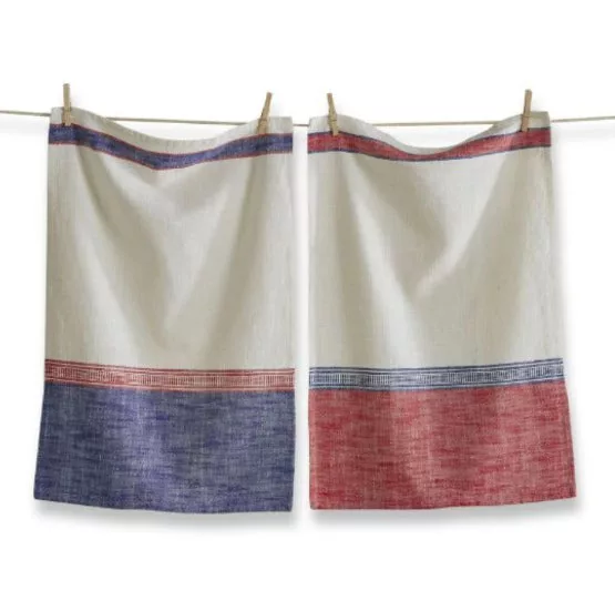 Multi Weekend Dishtowel S/2