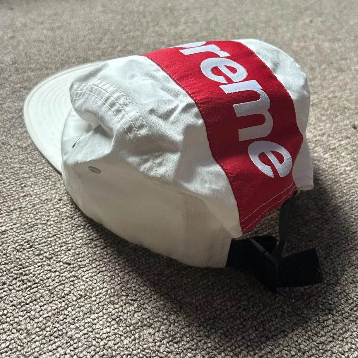 Supreme Hats supreme 5 panel hat White