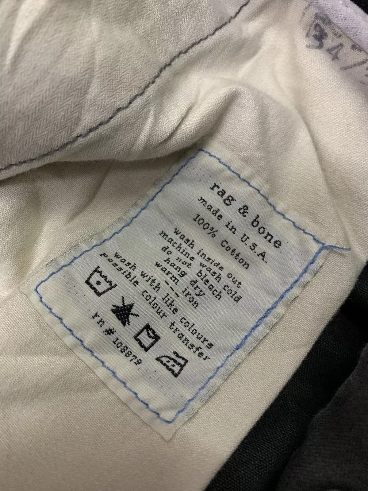 Rag & Bone Casual Pants Rag & Bone 💥Final💥Vintage Rag&Bone Usa Canvas Pant Gray