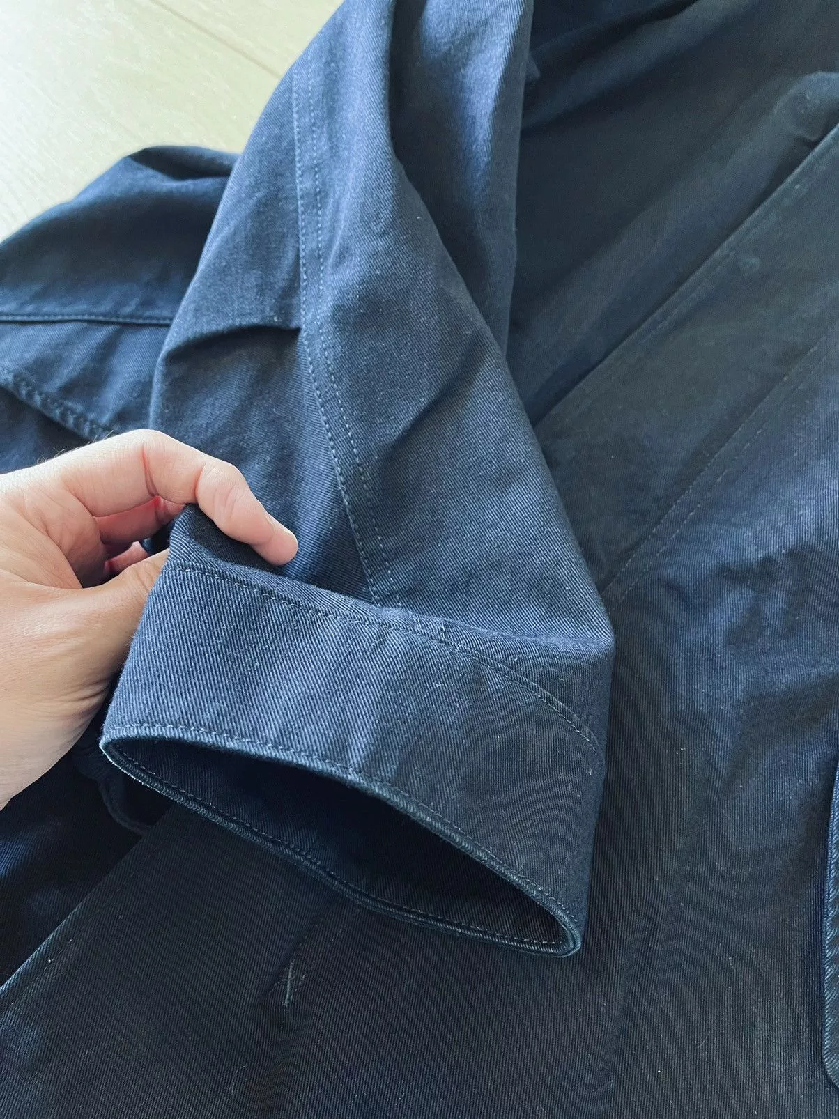 Blue Blue Japan Denim Jackets Blue Blue Japan parka denim jacket