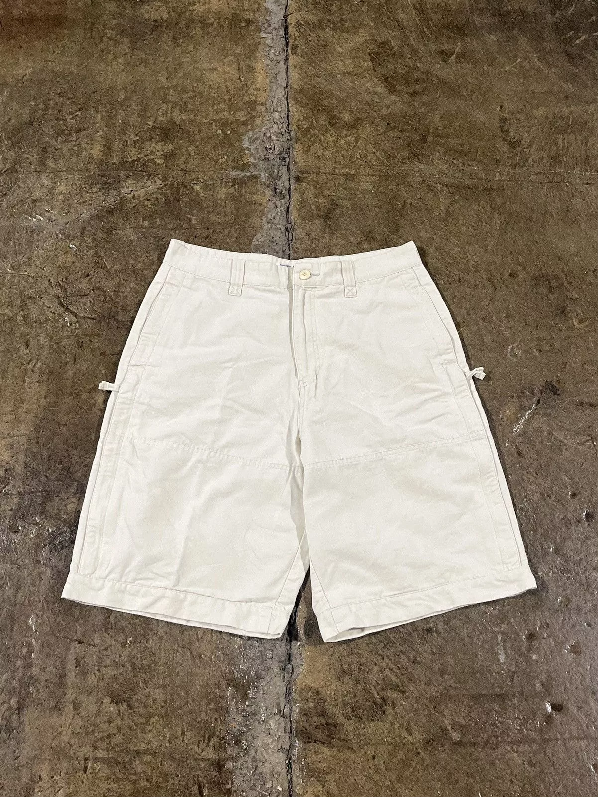 JNCO Shorts JNCO × Southpole × Vintage Crazy Vintage Y2K Baggy Skater Shorts JNCO Grunge Unique White