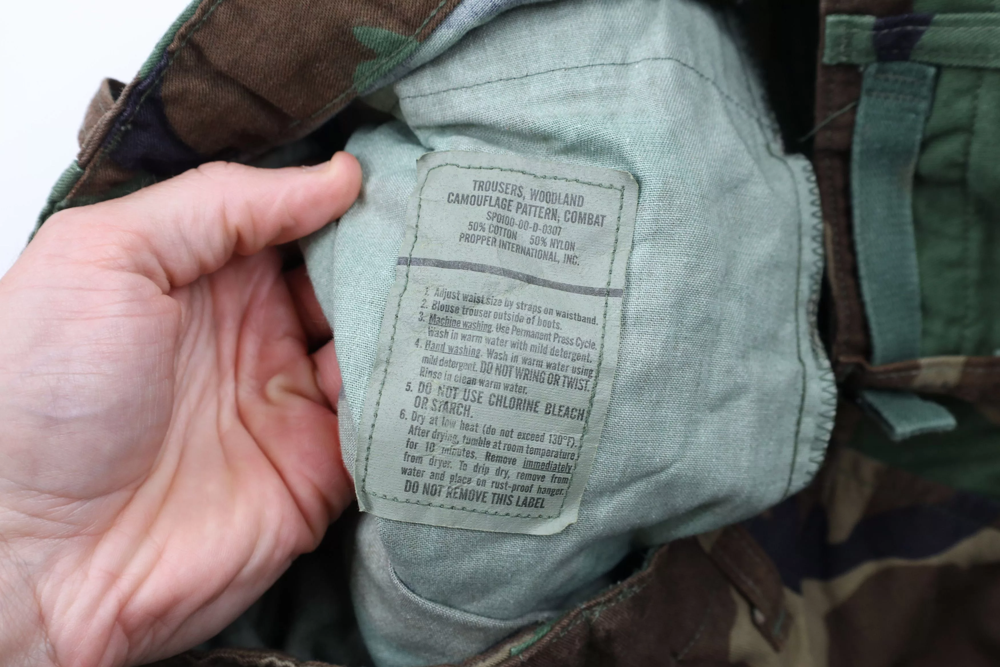 Vintage Casual Pants Vintage Propper International Camouflage Cargo Pants Multi