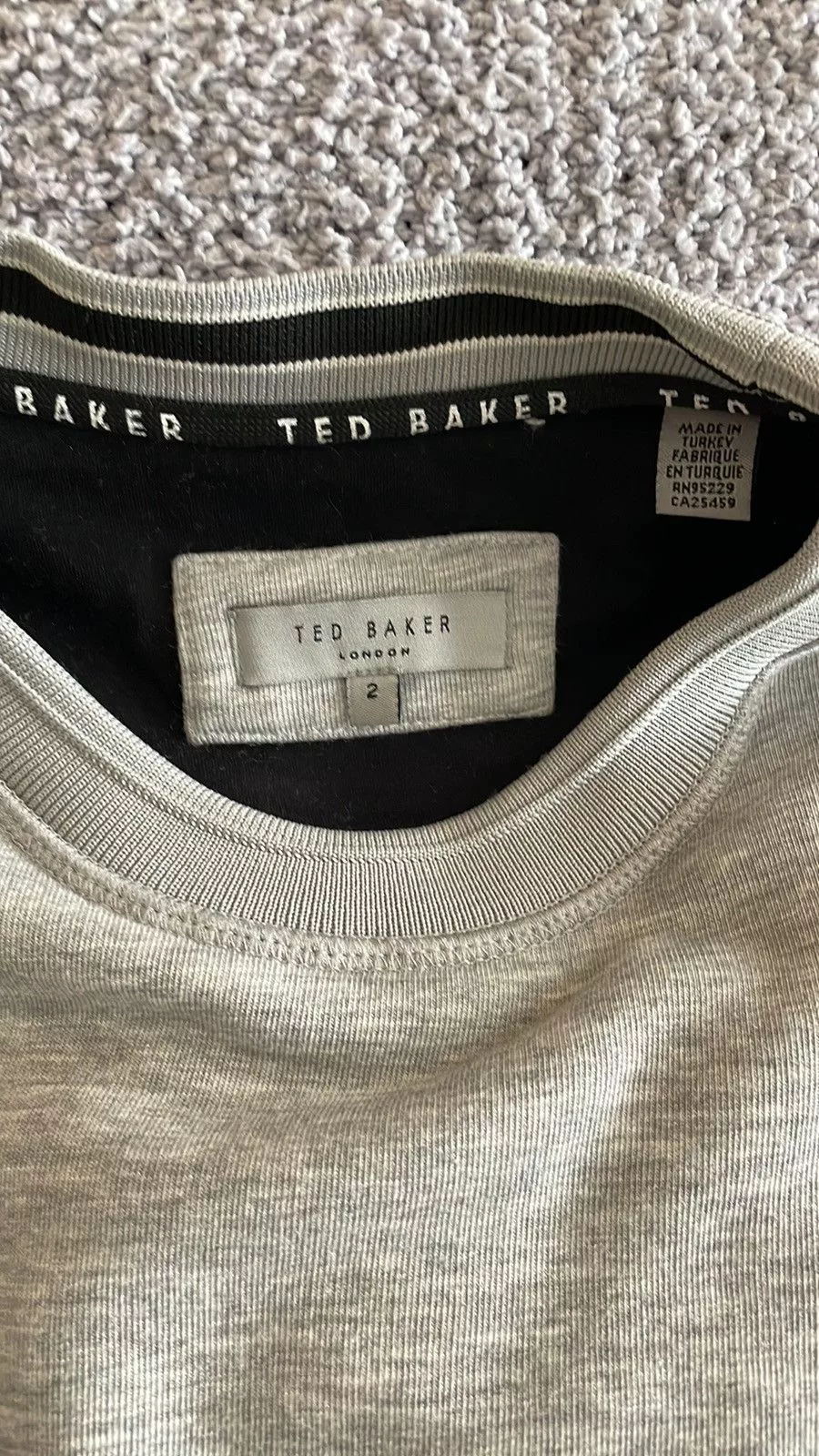Ted Baker Sweaters Knitwear Ted Baker Grey Crew Neck Gray