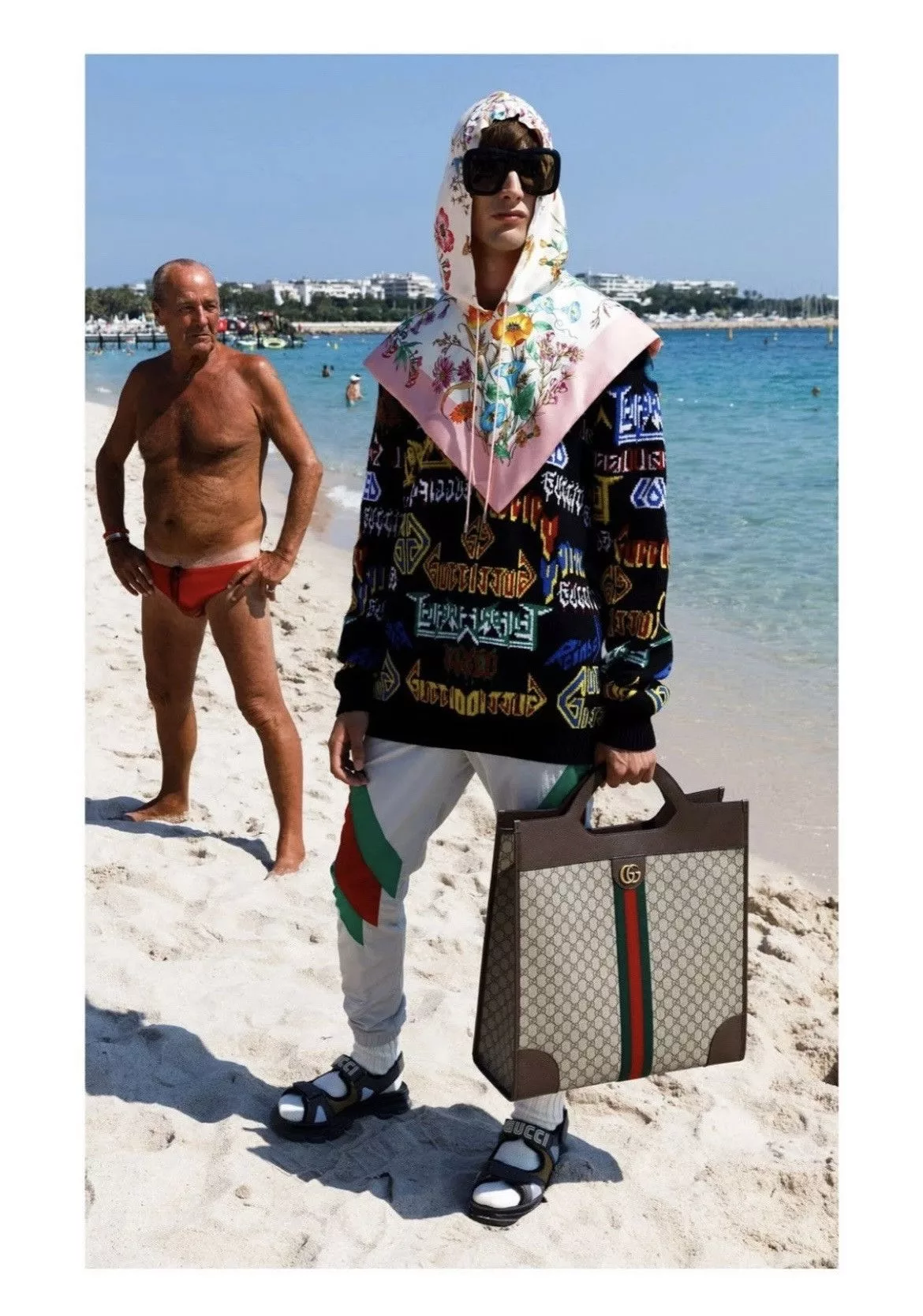 Gucci Sweaters Knitwear Gucci Brand NEW $2,500 Value Super Runway Limited Edition Sweater Multi