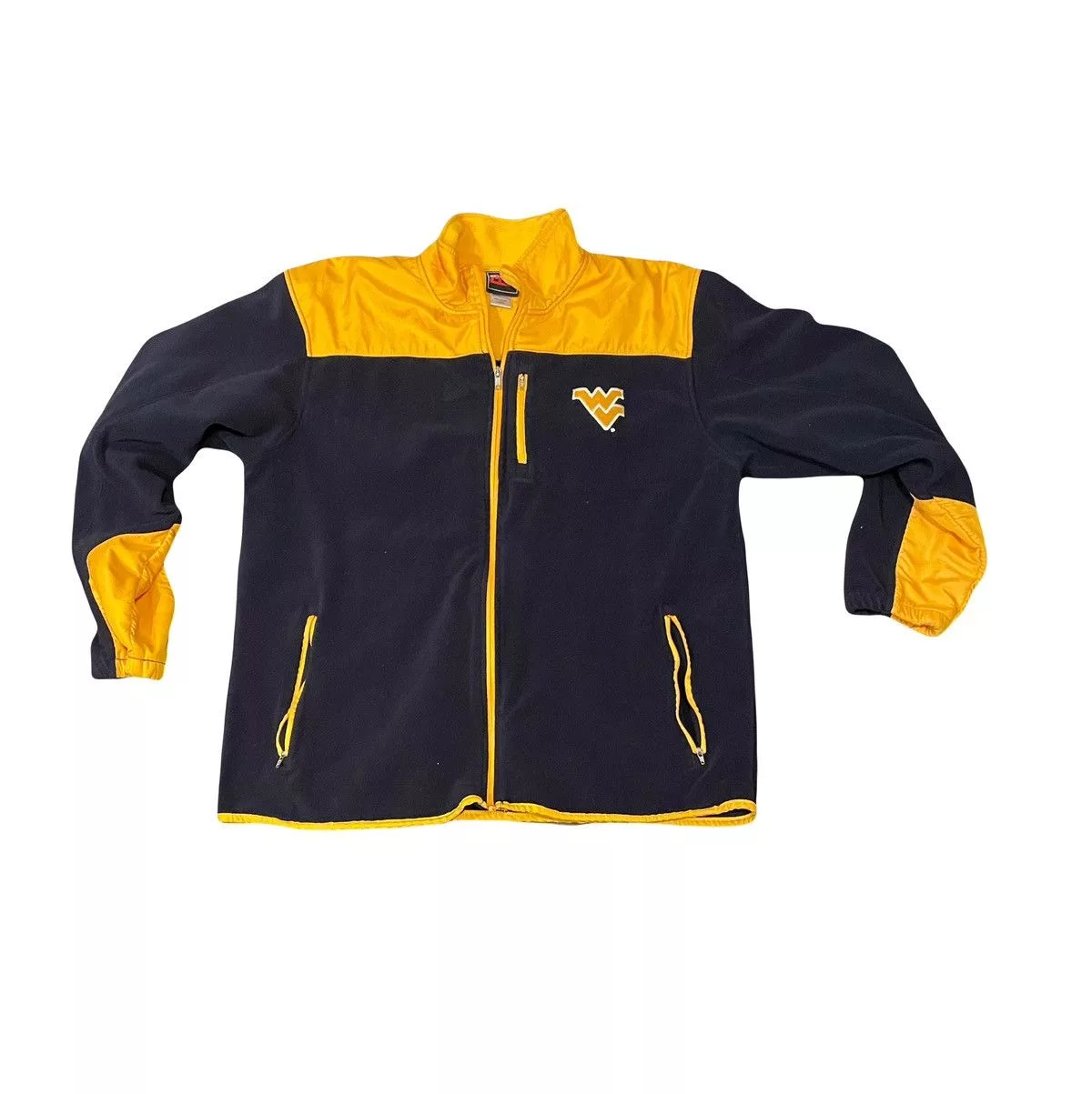 NCAA Light Jackets NCAA West Virginia Fleece Jacket Blue