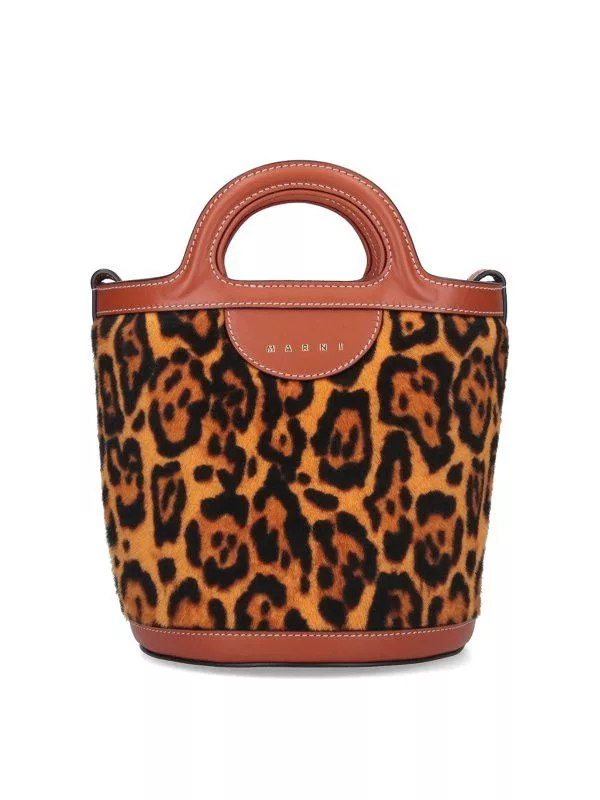 Marni Mini Bags Marni o1srvl11e0624 Size: OS / Mini Bag in Leopard Multi