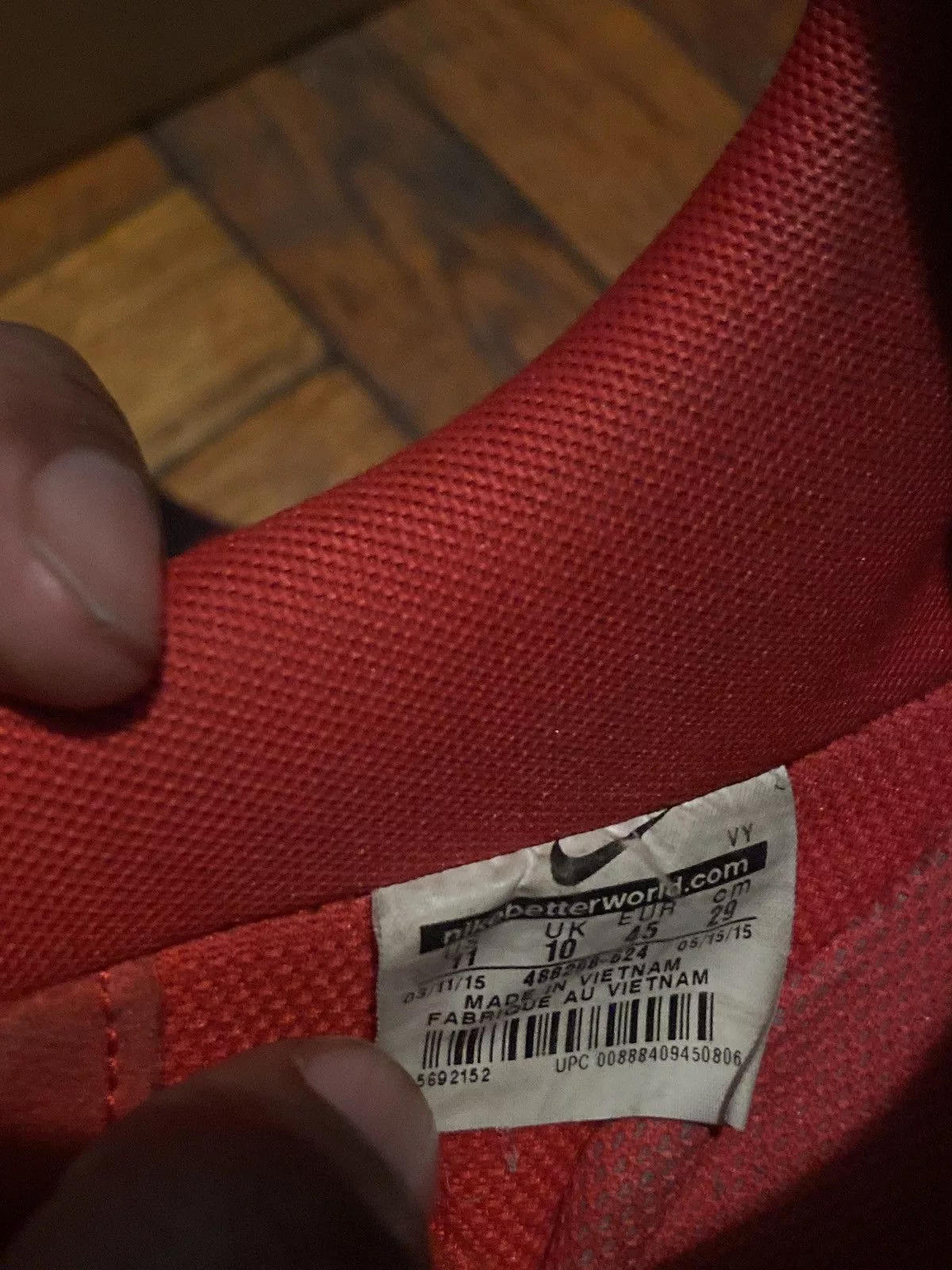 Nike Low Top Sneakers Nike Af1 Red