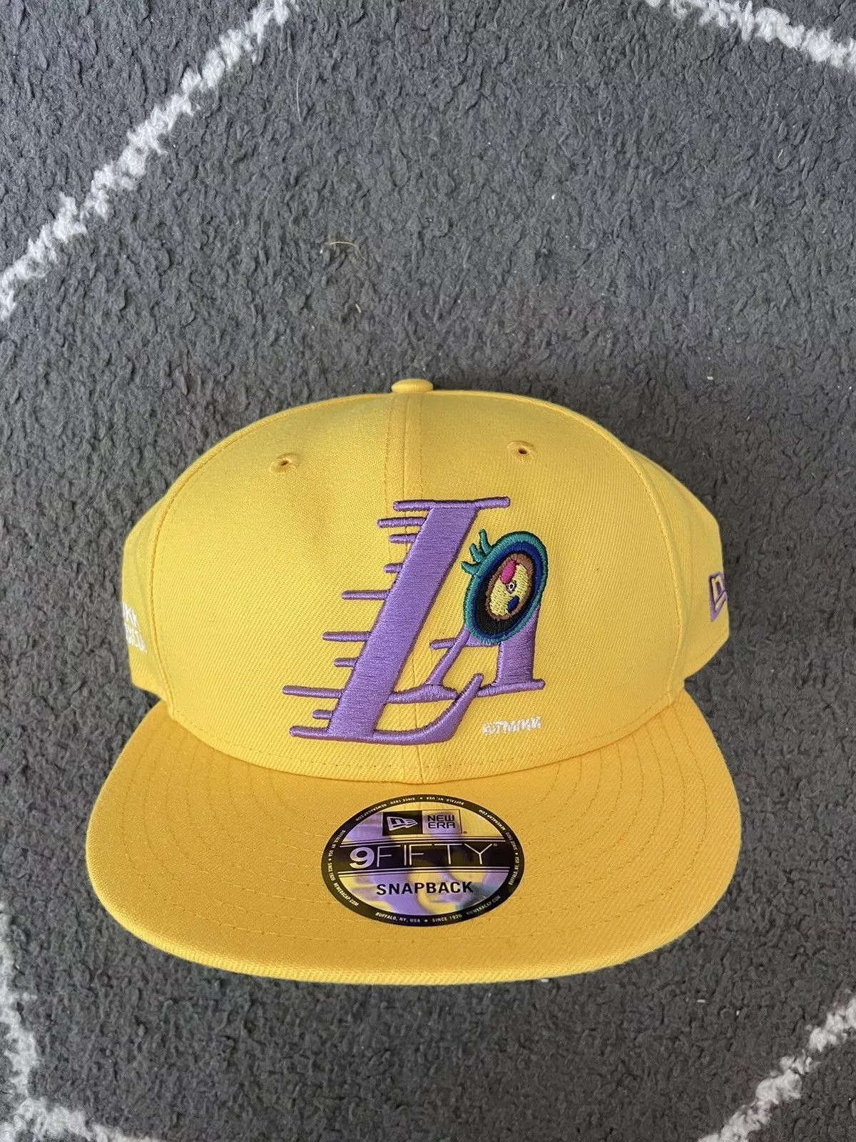 Complex Hats Complex × NBA × Takashi Murakami Takashi Murakami Lakers Cap Snapback New Era Yellow