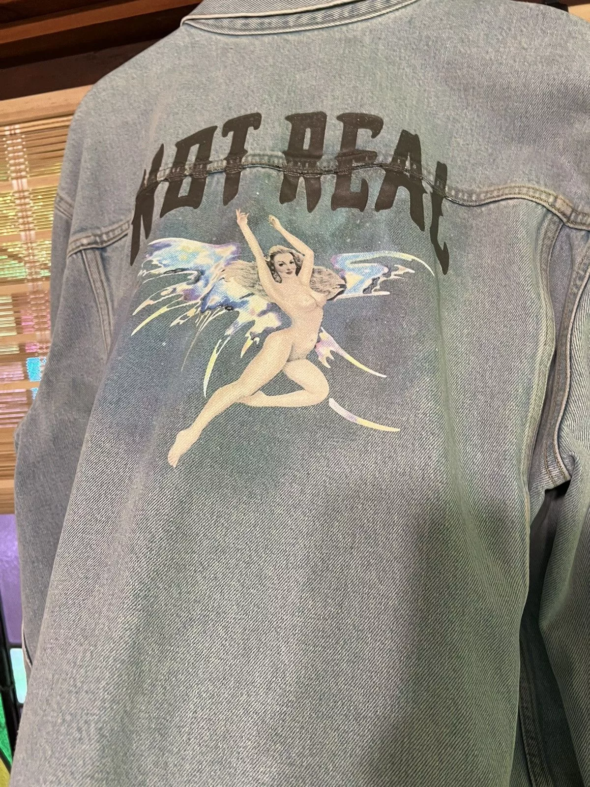 Off-White Denim Jackets Off-White Not real denim jacket Blue