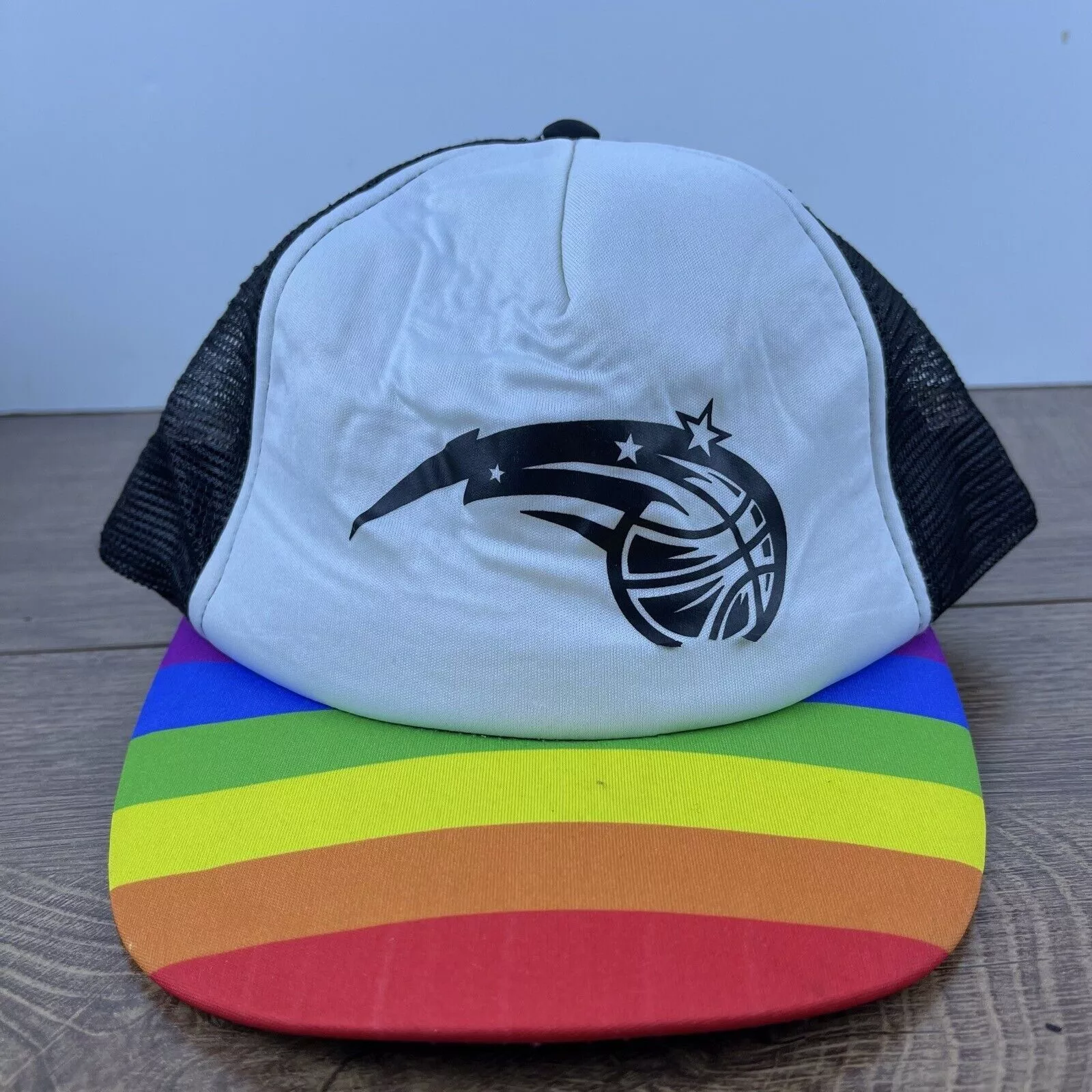 Other Hats Other Orlando Magic Snapback Hat Pride White Hat Adjustable White