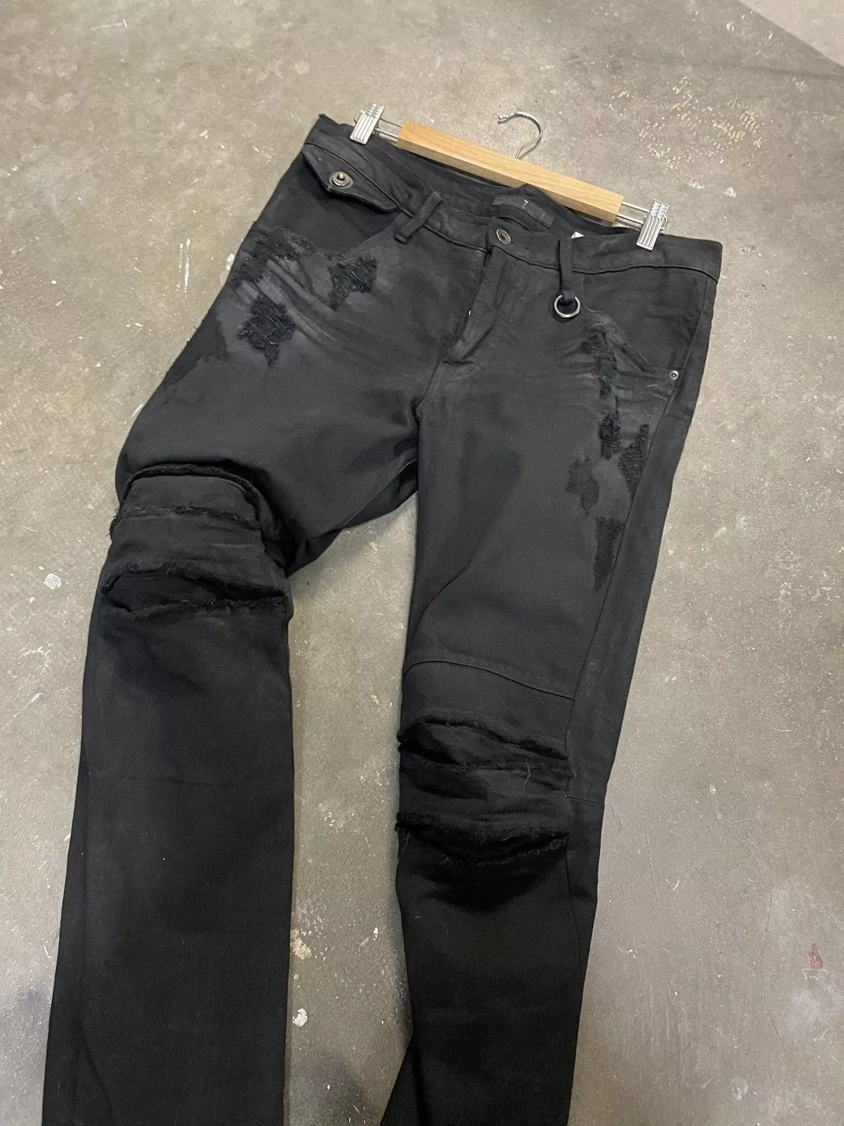 Julius Denim Julius neurbanvolker denim pants Black