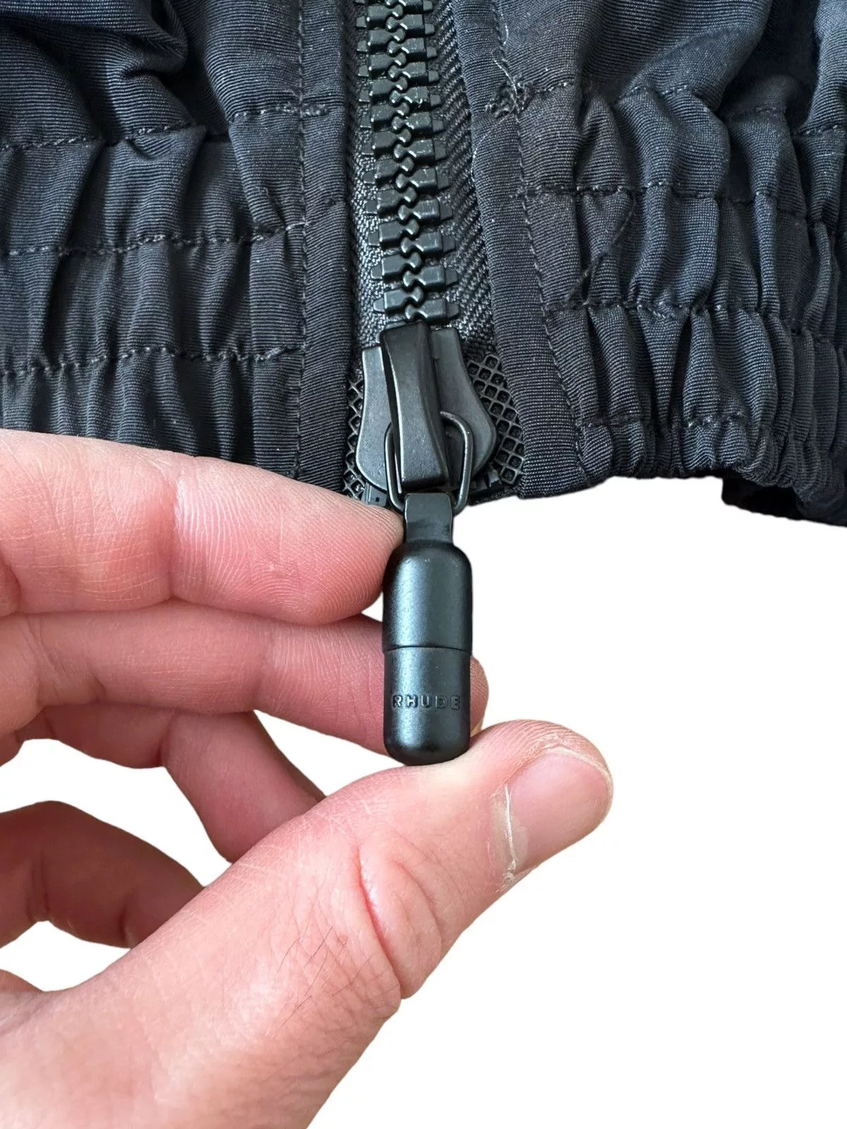 Rhude Light Jackets Rhude Camo Pill Flight Jacket Windbreaker Black
