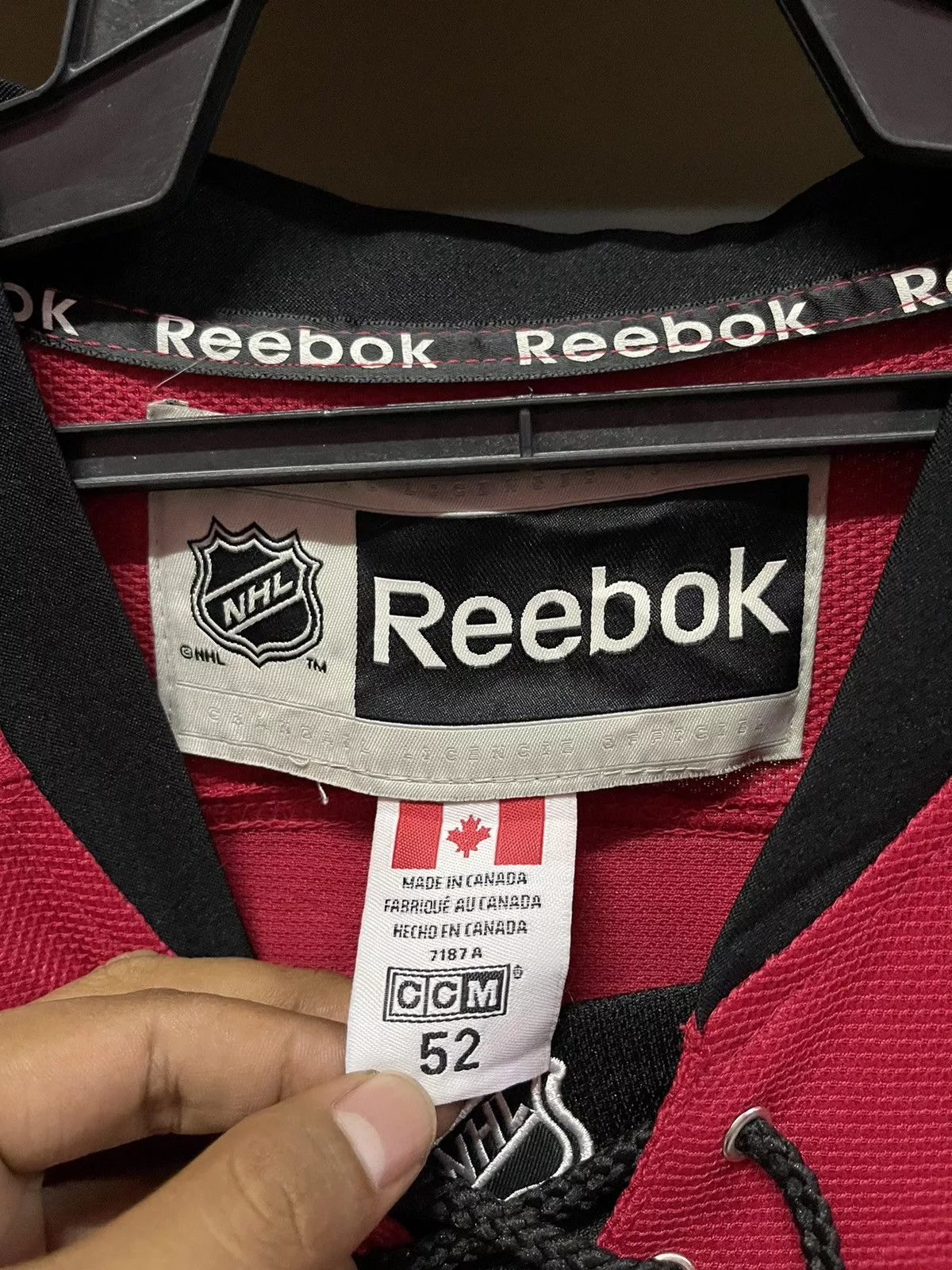 NHL Jerseys NHL × Reebok Reebok x NHL Michael Ferland🔥🔥🔥 Red