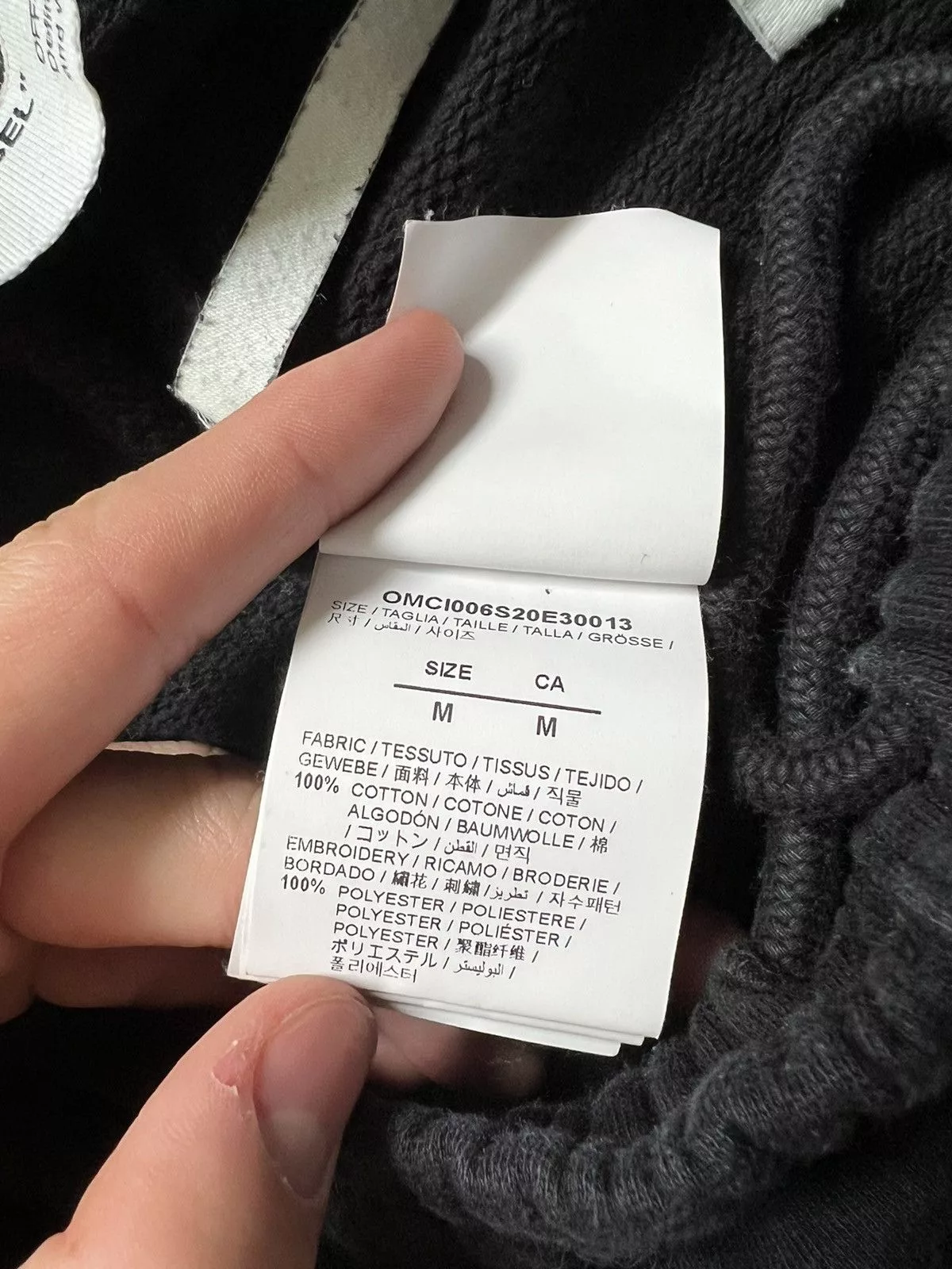 Off-White Shorts OFF-WHITE Universal Key Embroidered Sweat Shorts Black