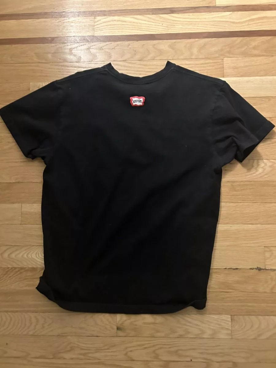 Icecream Short Sleeve T Shirts Icecream punch T-shirt Black