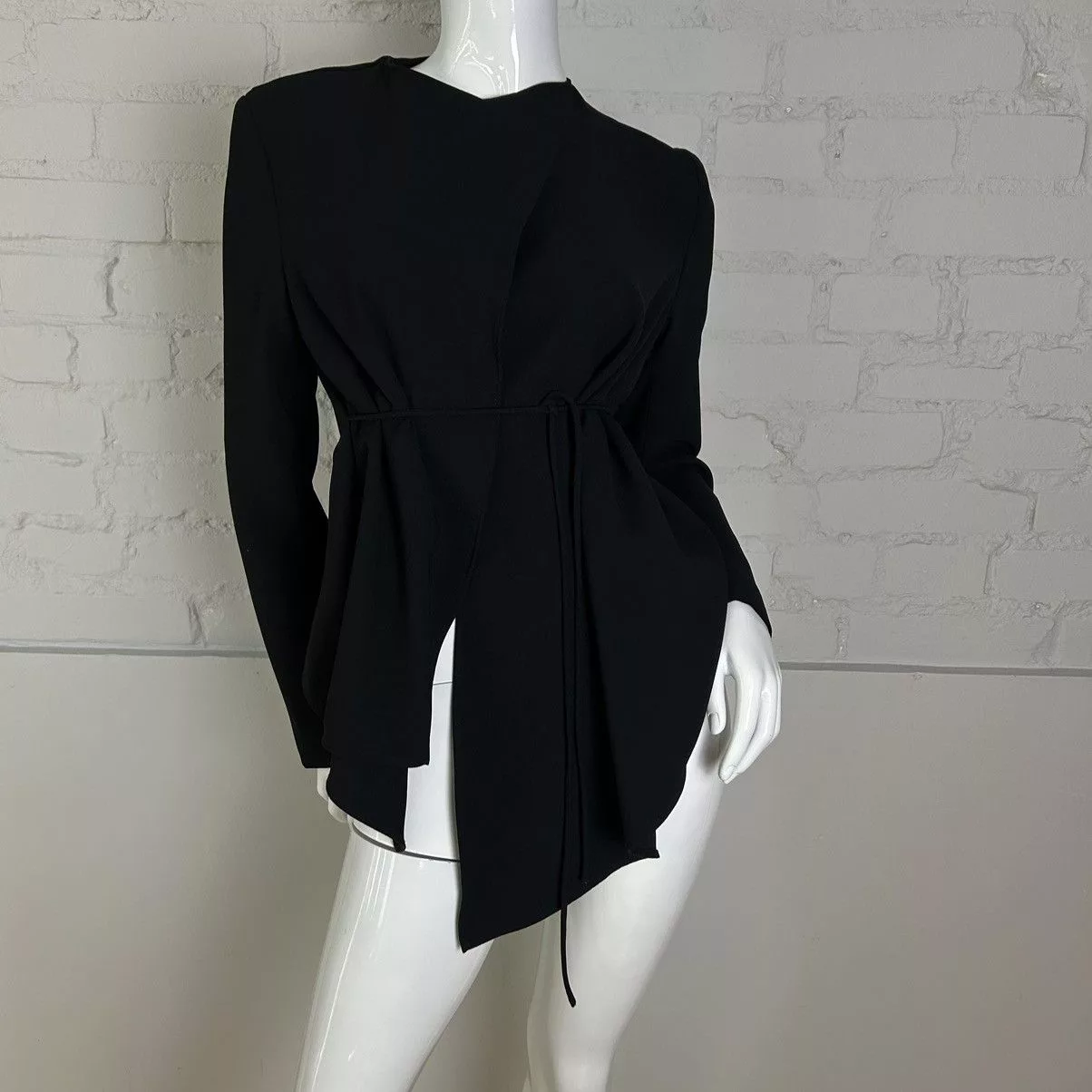 Vintage Jackets Vintage asymmetric jacket Black Avant-Garde
