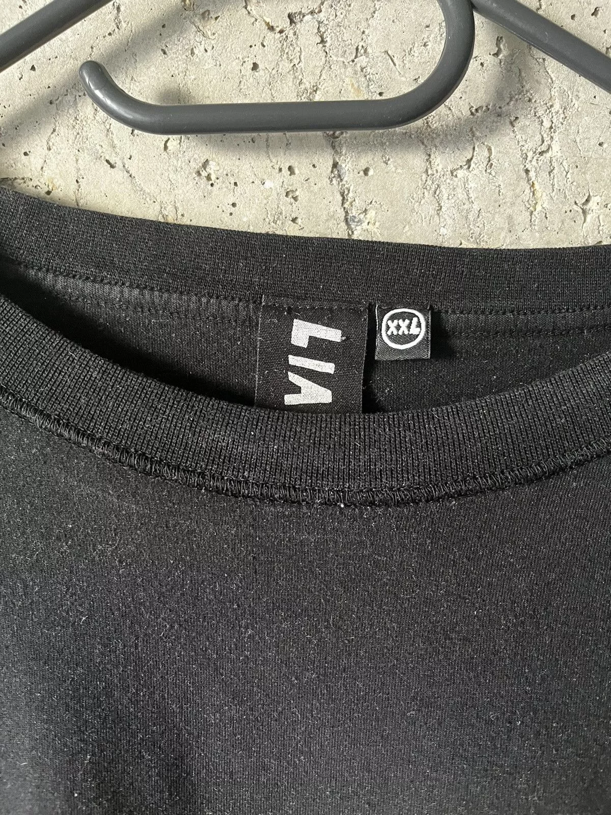 Liam Hodges Short Sleeve T Shirts liam hodges Oversized long tee Black