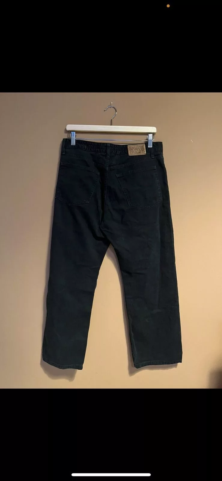 Marithe + Francois Girbaud Denim Marithe + Francois Girbaud Marithe Francois Girbaud straight cut Denim Black