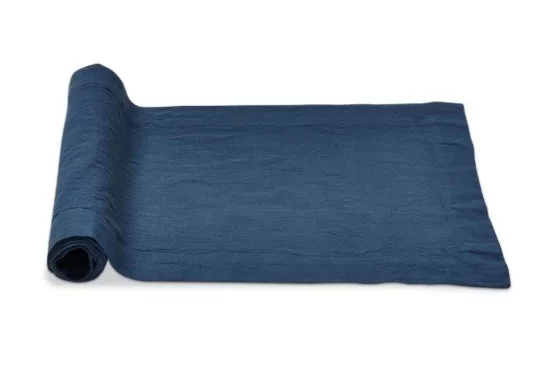 Blue Threads Slub Runner