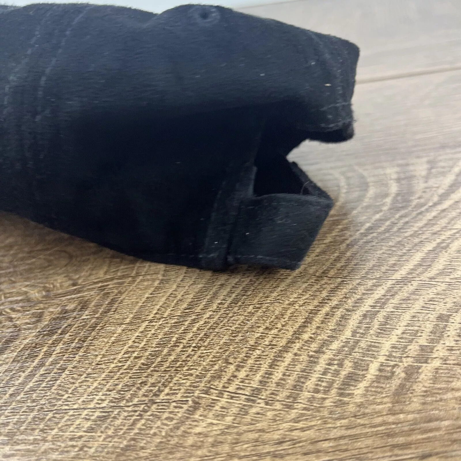 Other Hats Other Plain Black Baseball Hat Cap Running Black Hat Adjustable Ad