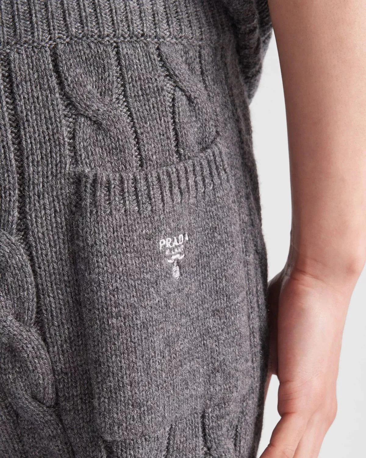 Prada Shorts $2.8k Prada Cashmere Shorts Gray
