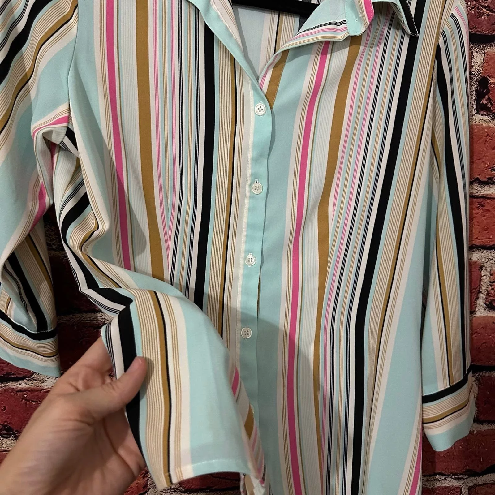 Other Blouses Other Blouse size small Beige