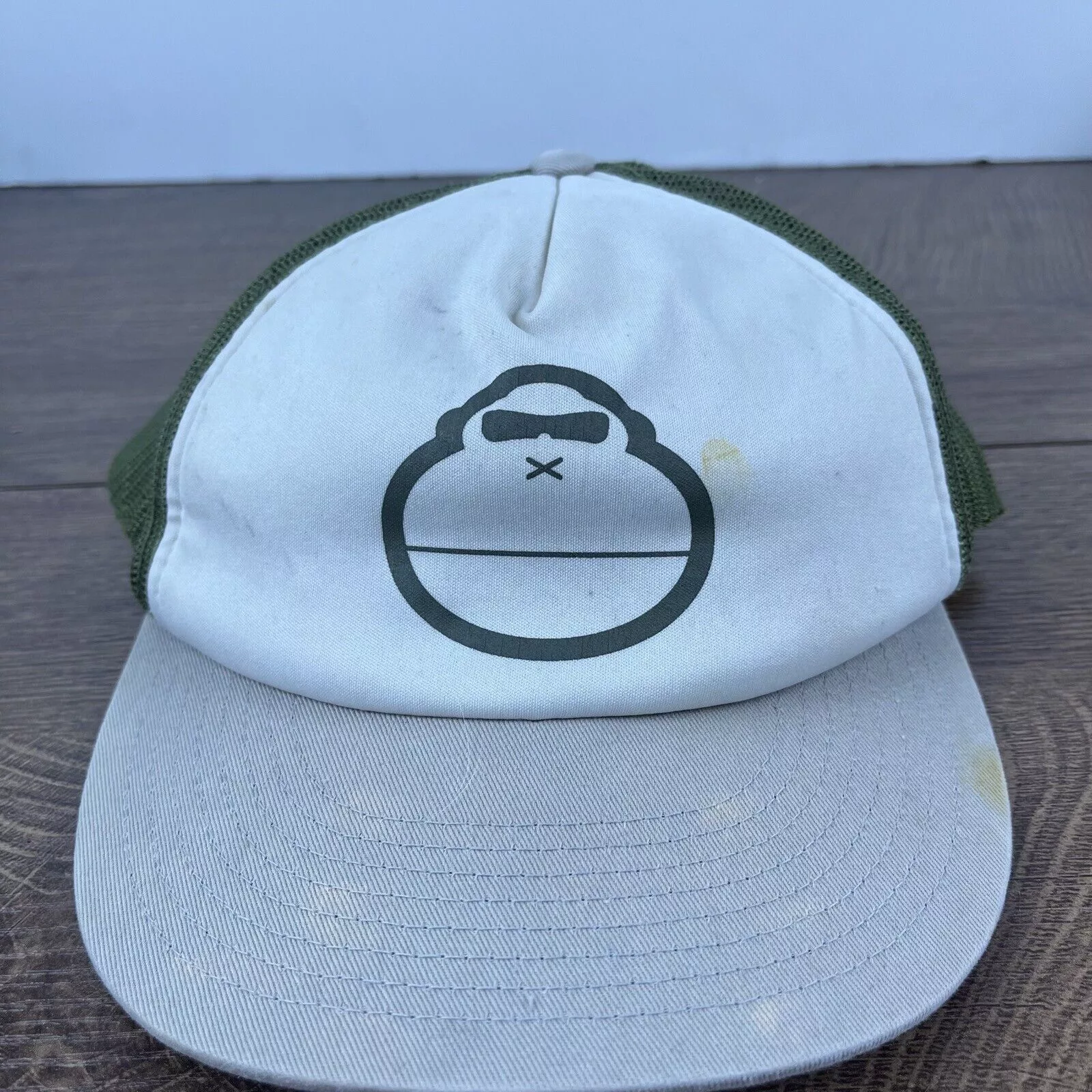 Other Hats Other Gorilla Hat Gorilla Snapback Hat White Adjustable Hat Adult