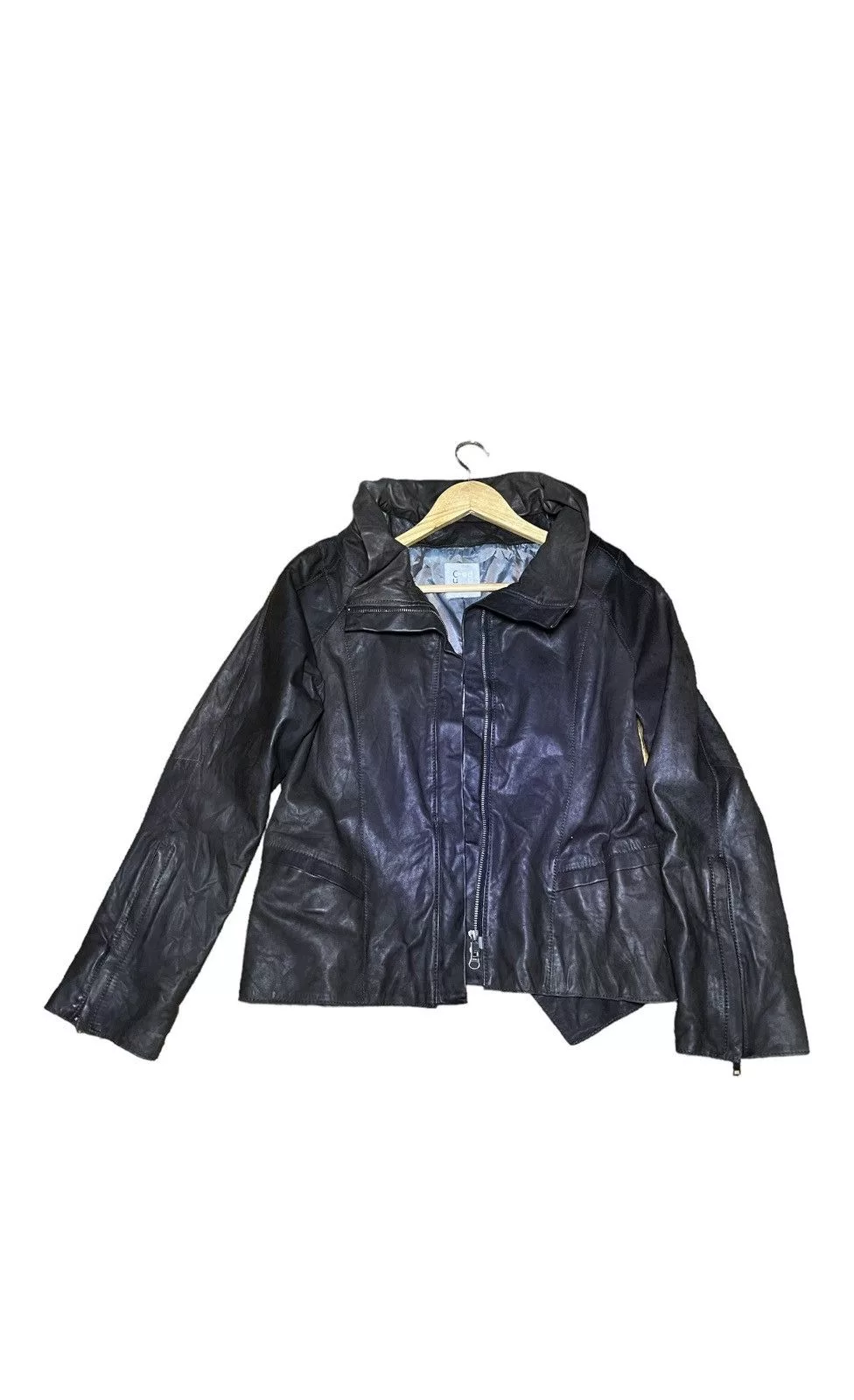 Other Leather Jackets Other CUBE LEATHER JACKET Brown Streetwear