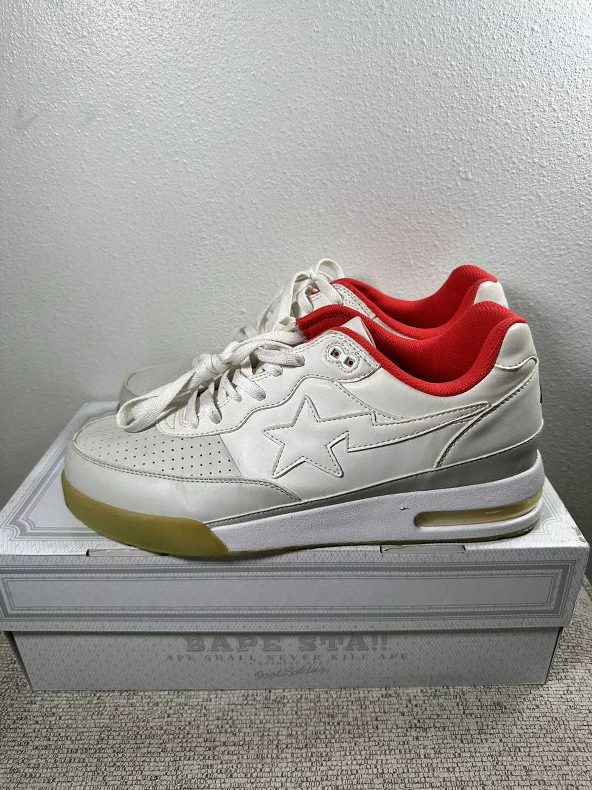 Bape Low Top Sneakers Bape Roadsta White (2016)