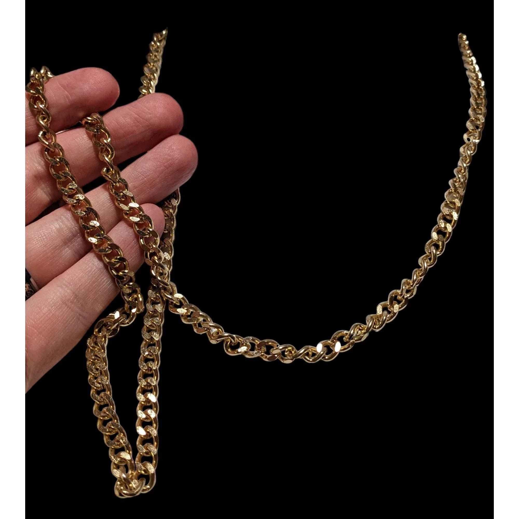 Other Necklaces Other Classic Bright Gold Chain Necklace