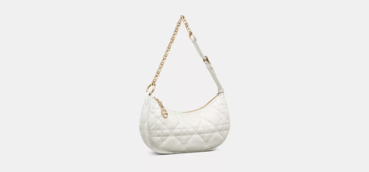 Dior Shoulder Bags Dior o1w1db10624 Size: OS / CD Lounge Bag in Latte Supple Multi