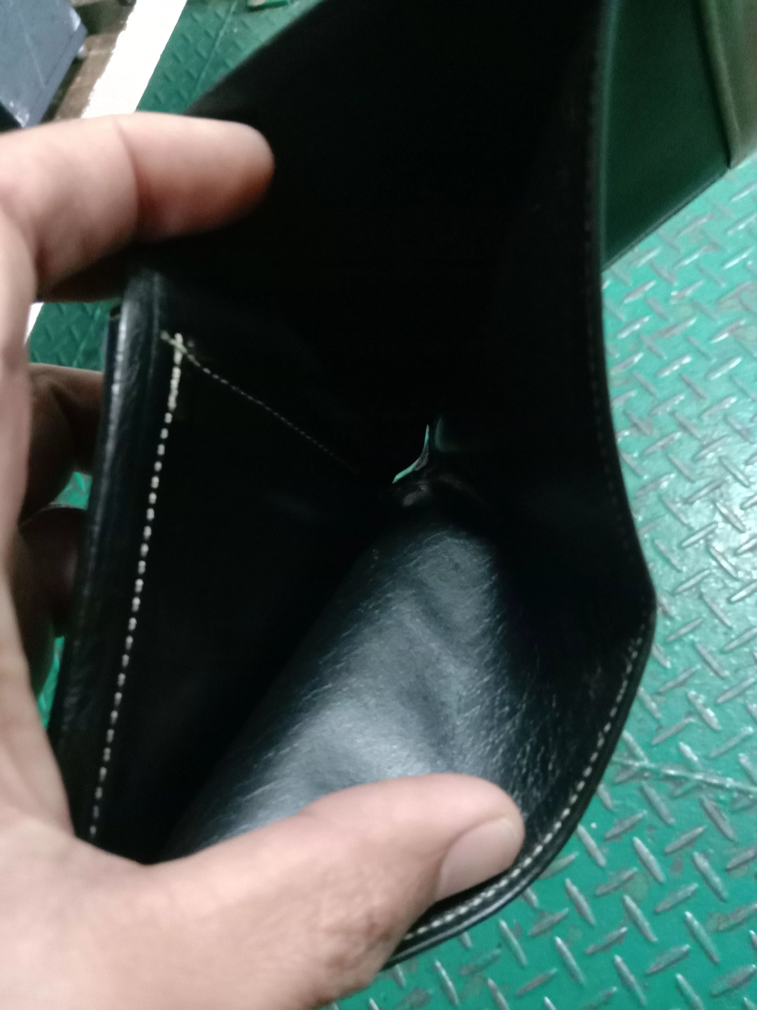 Courreges Wallets Courreges Courrēges leather wallet Black