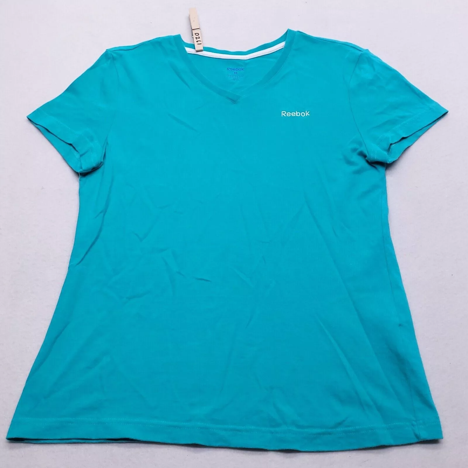 Reebok Tank Tops Reebok Active Pullover T Shirt Womens Size Medium Blue White