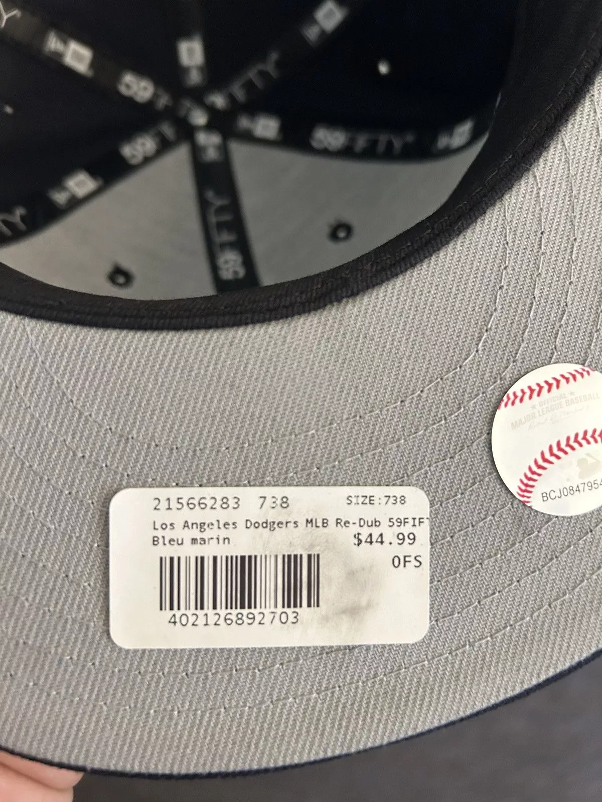 New Era Hats New Era LA dodgers hat Blue