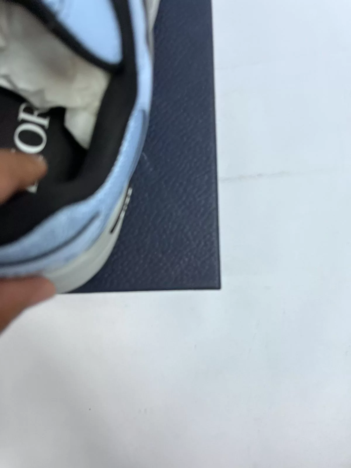 Dior Low Top Sneakers Dior B30 UNC BLUE CD RUNNER SNEAKERS