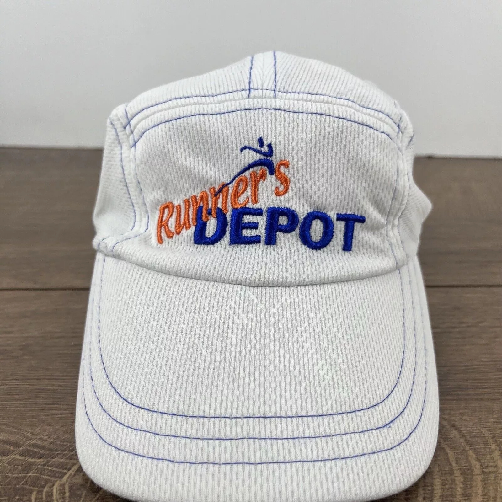 Other Hats Other Runners Depot Hat Running Hat White Adjustable Hat White Adu