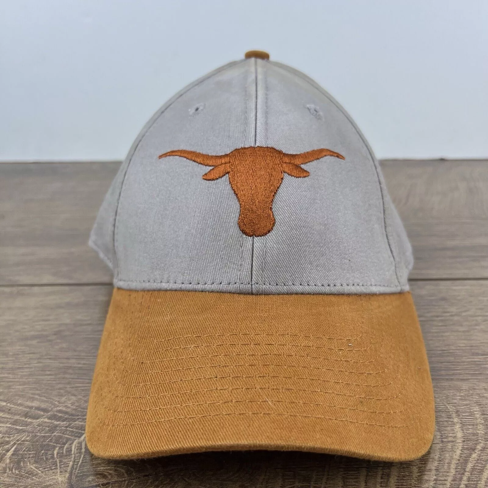 Other Hats Other Texas Longhorns Gray Orange Hat Gray Hat Adjustable Hat Gray