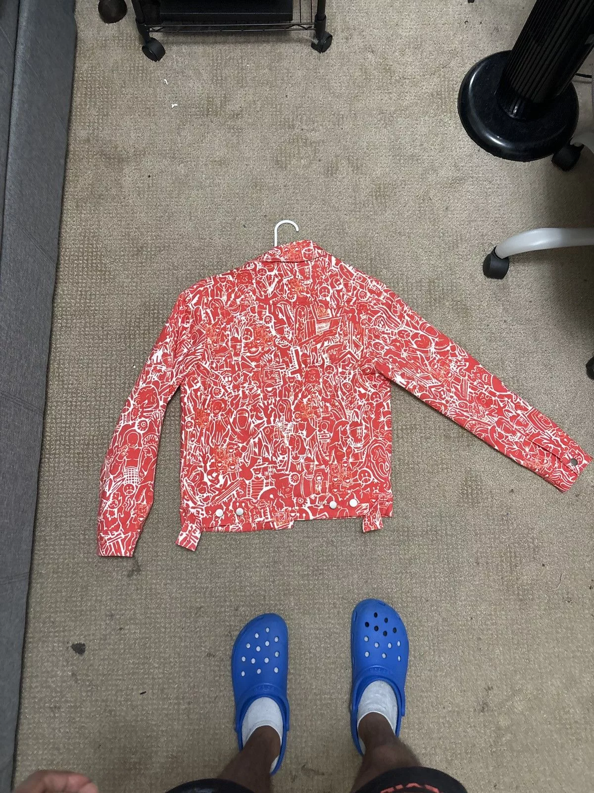 Kodone Sweaters Knitwear Kodone workjacket Red