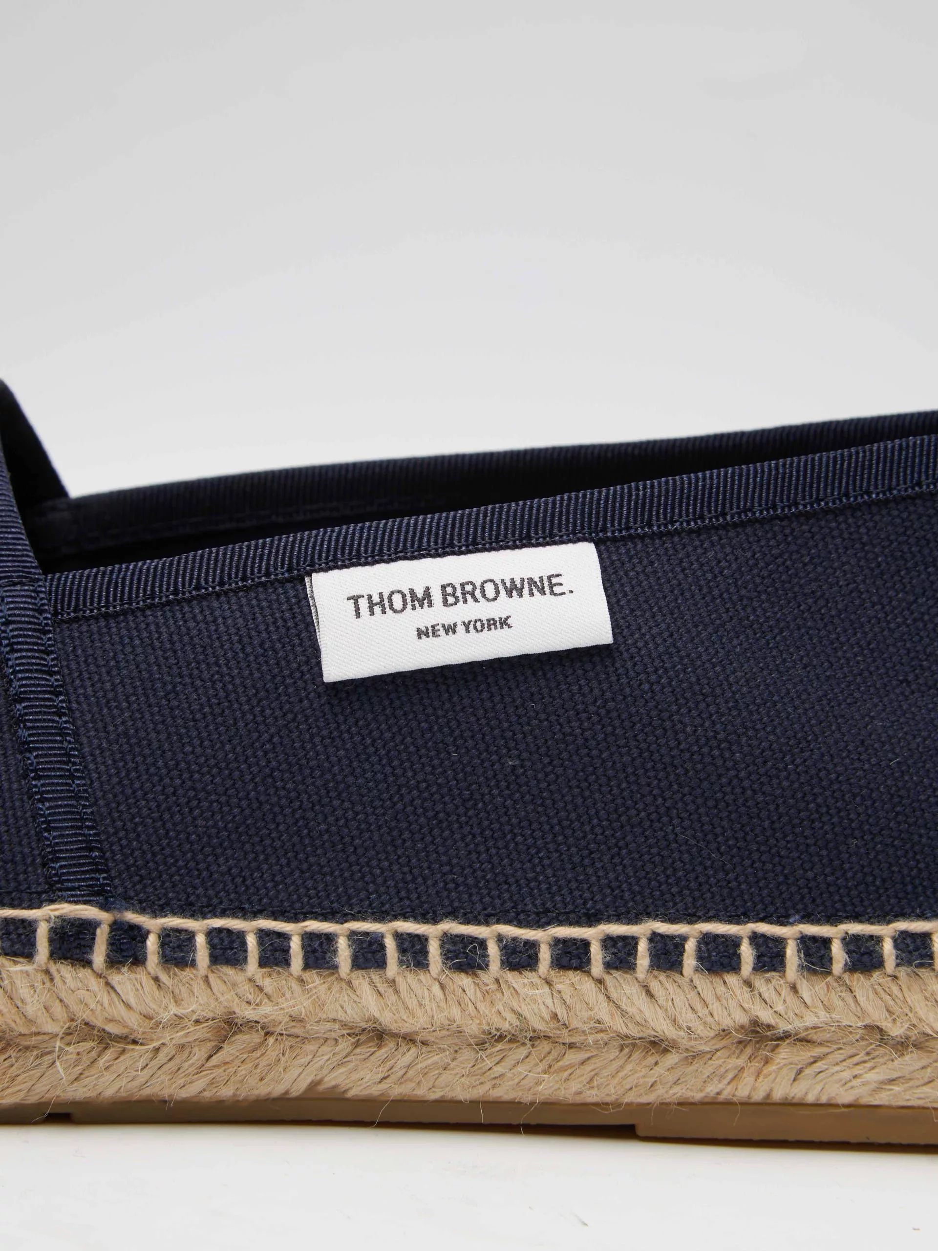 Thom Browne Formal Shoes Thom Browne Dark Blue Espadrilles